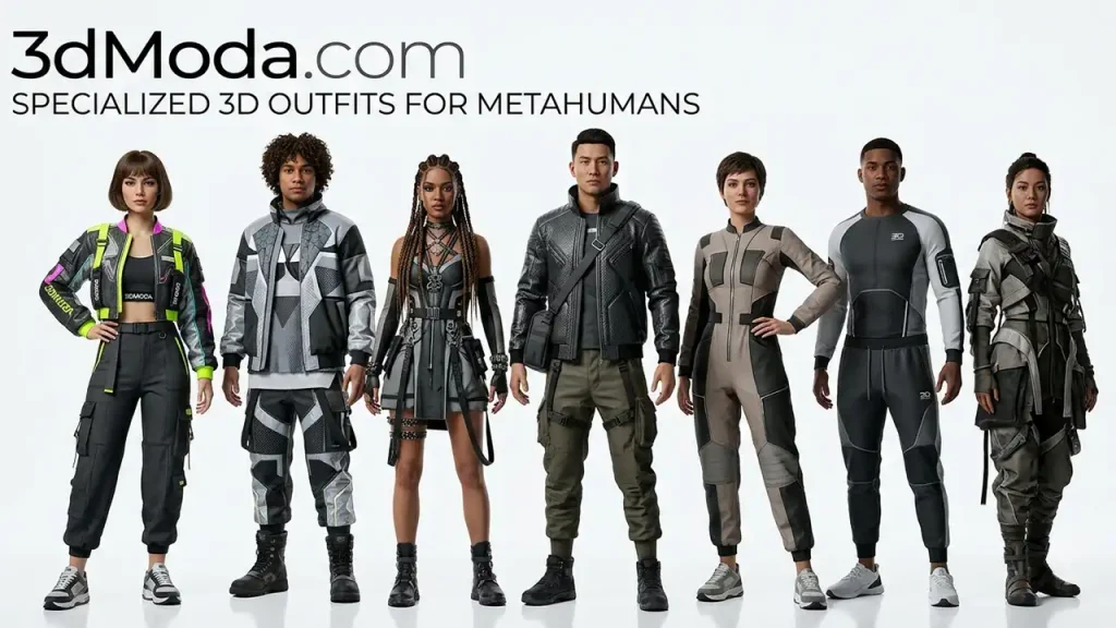 About Us - High-Quality 3D Clothing for MetaHumans
