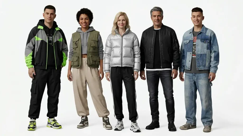 Everyday Casual Street Fashion Collection for MetaHumans