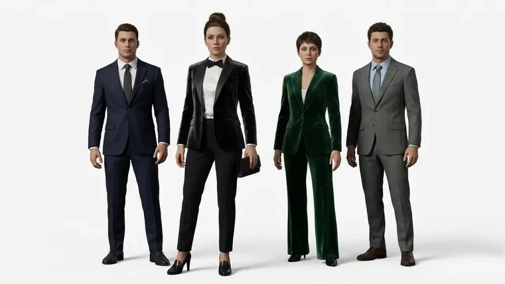 Ultimate Formal Wear Bundle for Unreal Engine 5 MetaHumans